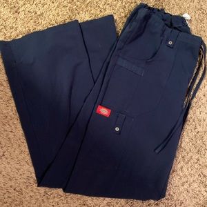 Dickies navy scrub pant